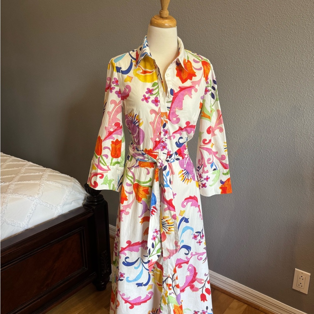 Zara Multicolor Floral Dress